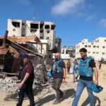 Las fosas comunes de Gaza muestran que las víctimas tenían las manos atadas