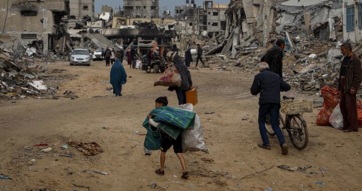 Reconstruir Gaza llevará al menos hasta el 2040
