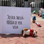 Denuncian ‘maltrato institucional’ a menores en procesos familiares con peluches frente al Poder Judicial
