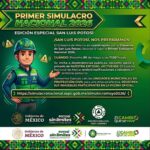 SLP se suma al primer Simulacro Nacional 2026; será el 6 de mayo