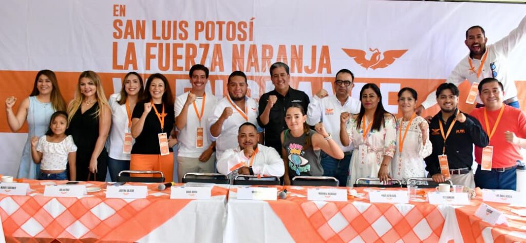 Movimiento Ciudadano SLP completa su estructura interna al 100%; se declaran listos para 2027