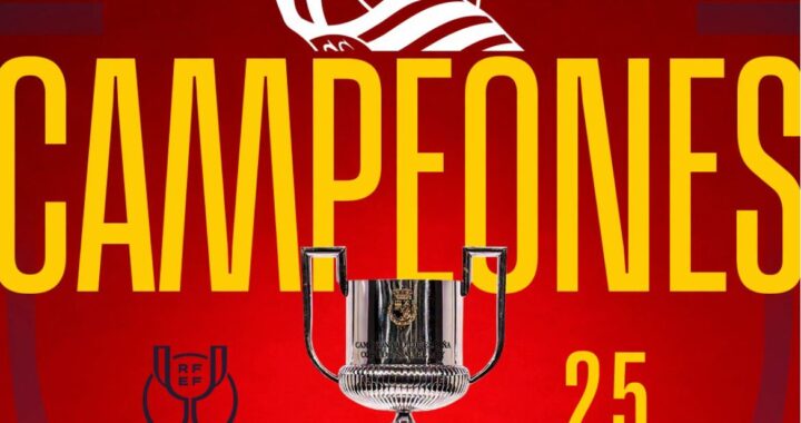 Real Sociedad es campeón de la Copa del Rey; venció al Atlético de Madrid en la final