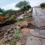 La comunidad Derramaderos de Villa de Arista con afectaciones por tromba