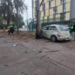 Muere una persona en choque contra la reja perimetral del parque Tangamanga II