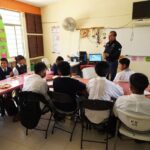 Llevan prevención de las violencias a la telesecundaria Héroe de Nacozari