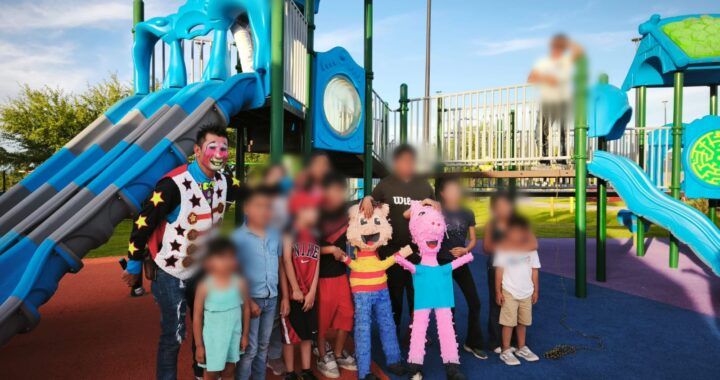 Guardia Civil celebra Día de la Niñez con más de 60 familias en Matehuala