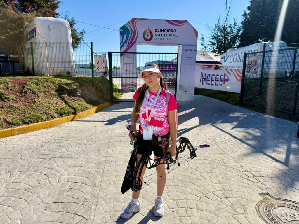 Arquera potosina Sofía Soler clasifica a selección nacional