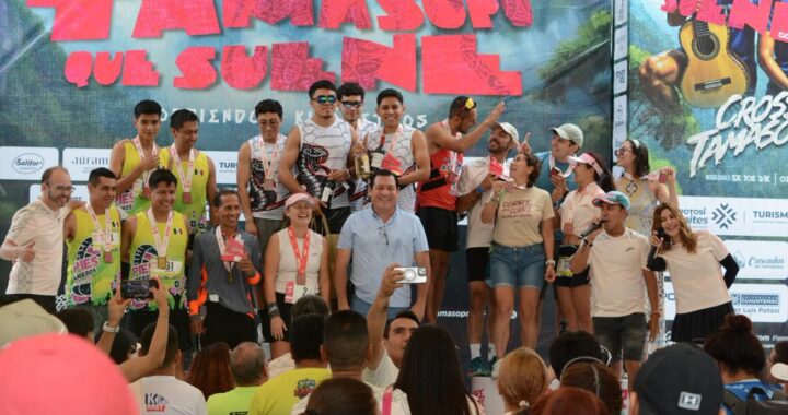 Más de 4 mil corredores participaron en el Cross Tamasopo 2026