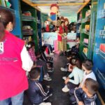 Biblioteca Móvil llega a El Jaralito para impulsar la lectura infantil