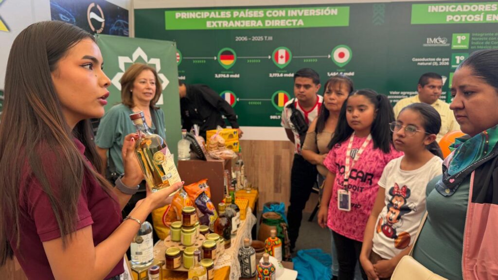 Productos potosinos brillan en la Feria Nacional de San Marcos