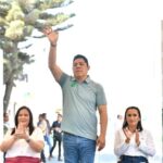 Gallardo entrega rehabilitación de avenida Seminario y Plaza Los Silos en Villa de Pozos