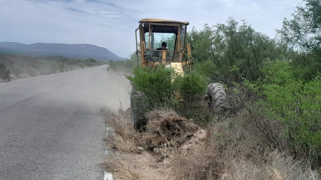 JEC atiende tramo Cedral–Santa Rita del Sotol para prevenir accidentes