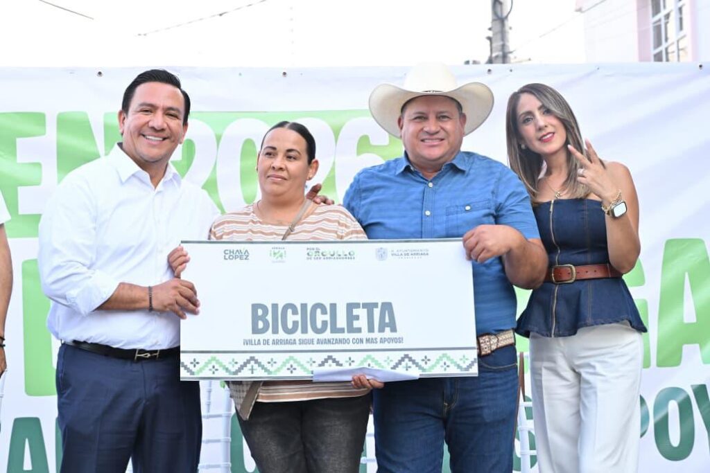 Gobierno de SLP acerca apoyos sociales a familias de Villa de Arriaga
