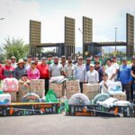 Surten material para mantenimiento del parque Las Camelias en Matehuala