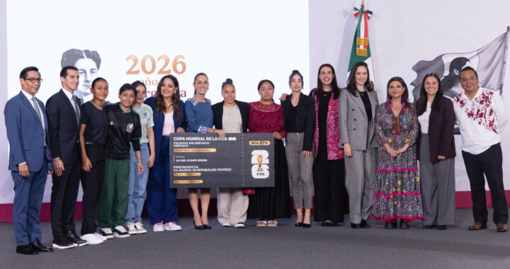 Sheinbaum revela a ganadoras que representarán a México en inauguración del Mundial 2026