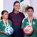 Sheinbaum y FMF lanzan estrategia para impulsar el futbol desde la infancia