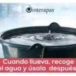 Invitan a reutilizar agua de lluvia para limpieza, riego y otros usos domésticos