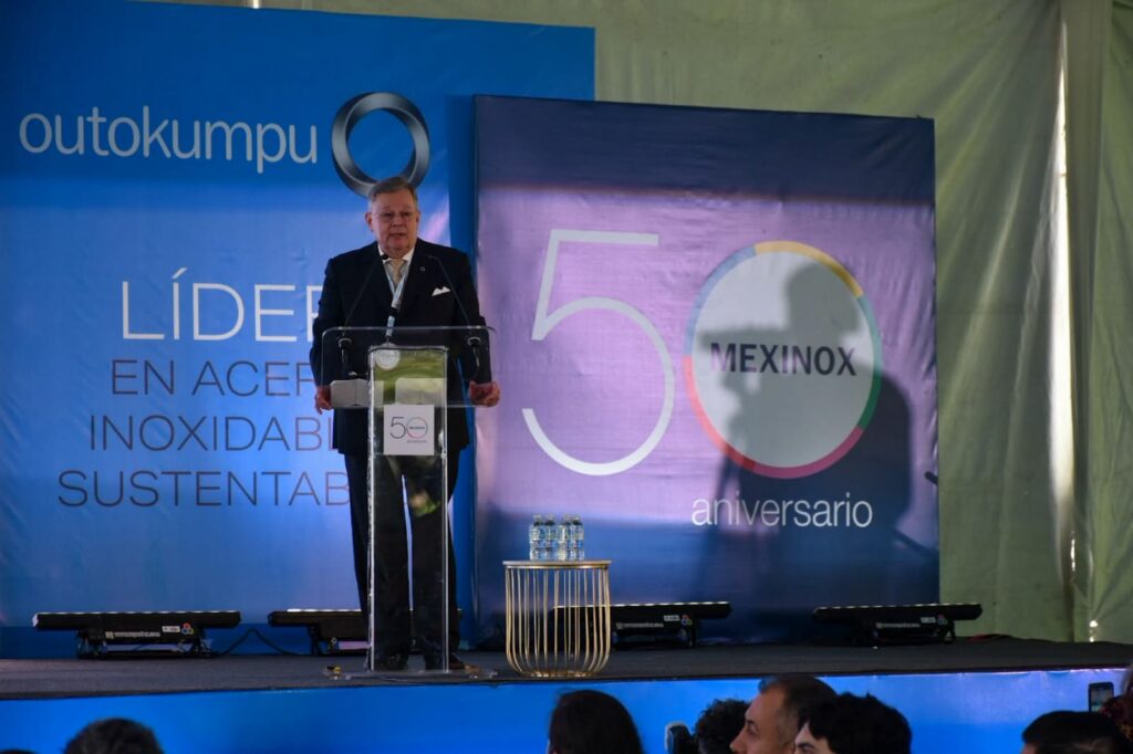 Celebran 50 años de Outokumpu Mexinox en San Luis Potosí