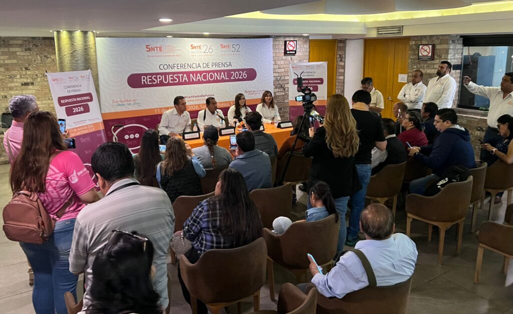 Juan Carlos Bárcenas ratifica respaldo de las secciones 26 y 52 del SNTE a Sheinbaum