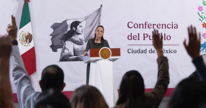 Sheinbaum celebra récord de 709 mil mdd en exportaciones y crecimiento industrial de 2.1%