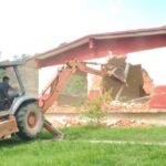 Avanza rehabilitación de la escuela Benito Juárez en Aquismón