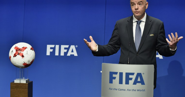 Infantino ironiza sobre Italia: ‘Tal vez clasifica con 64 selecciones’