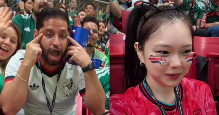 Presidente de colegio de ingenieros, señalado por gesto racista a influencer coreana durante partido del Mundial en Guadalajara
