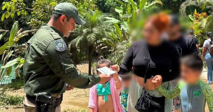Guardia Civil mantiene orden en la huasteca por vacaciones