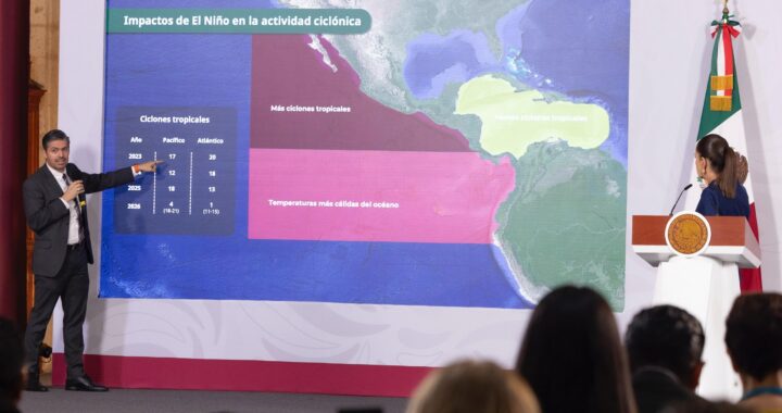 Gobierno federal prepara alertamiento telefónico ante impacto de ‘El Niño’