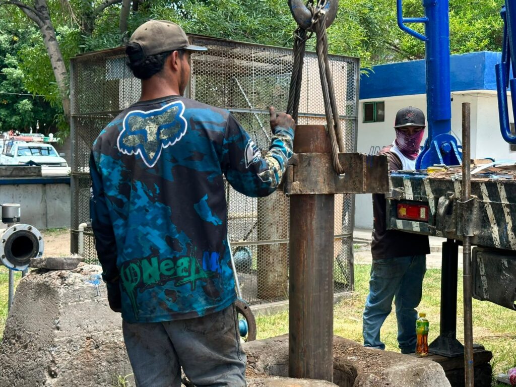 Interapas restablece operación del pozo Prados Glorieta y normaliza suministro de agua