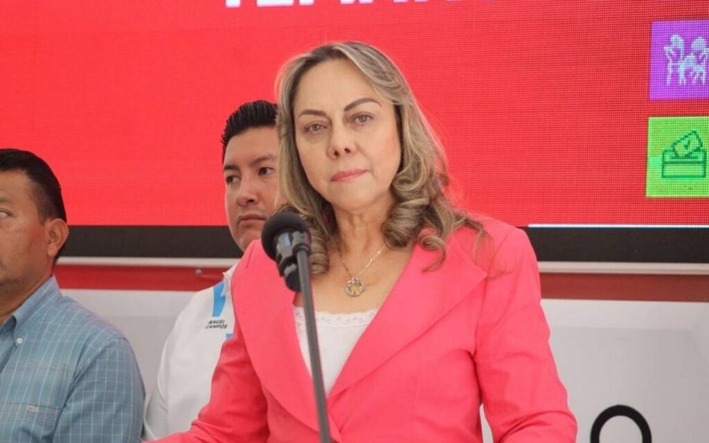 Sara Rocha acusa censura del INE contra ‘Alito’ Moreno por prohibir el uso de ‘narcopartido’