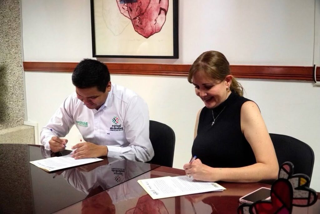 CETRA e Inpojuve firman acuerdo para promover la donación de órganos entre las juventudes potosinas