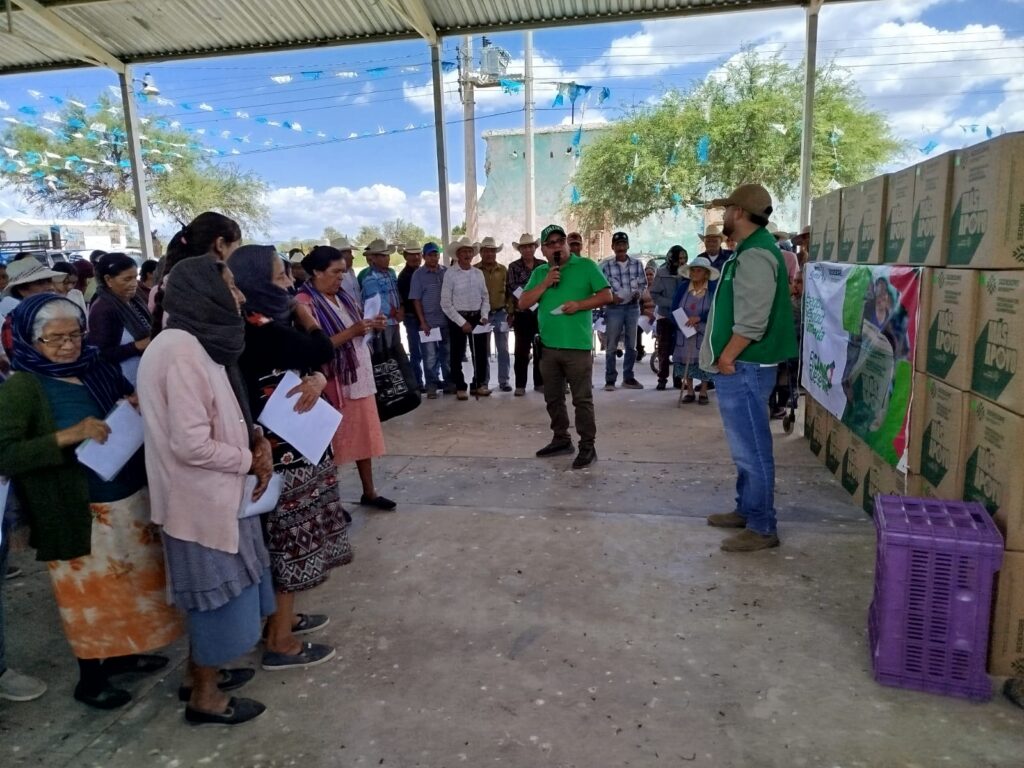 Mantienen distribución del programa alimentario en municipios de SLP