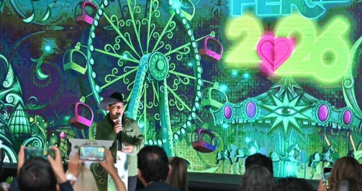 Gallardo anuncia 100 juegos mecánicos gratuitos en la Fenapo 2026