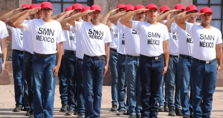 Celebran ceremonia cívico-militar de bienvenida al Servicio Militar