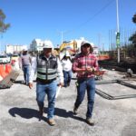 Titular de la Seduvop supervisa obras en curso