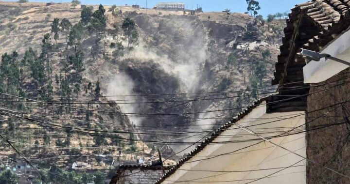 Sismo de magnitud 7.2 sacude el sur de Perú; reportan deslizamientos y daños menores