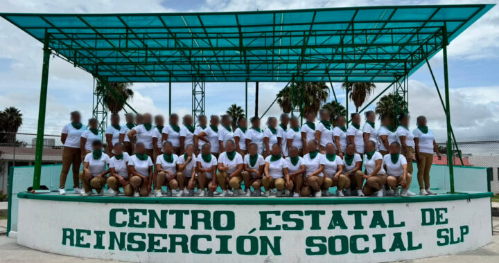 Logran potosinas privadas de su libertad mención honorífica en concurso nacional de caminata sincronizada