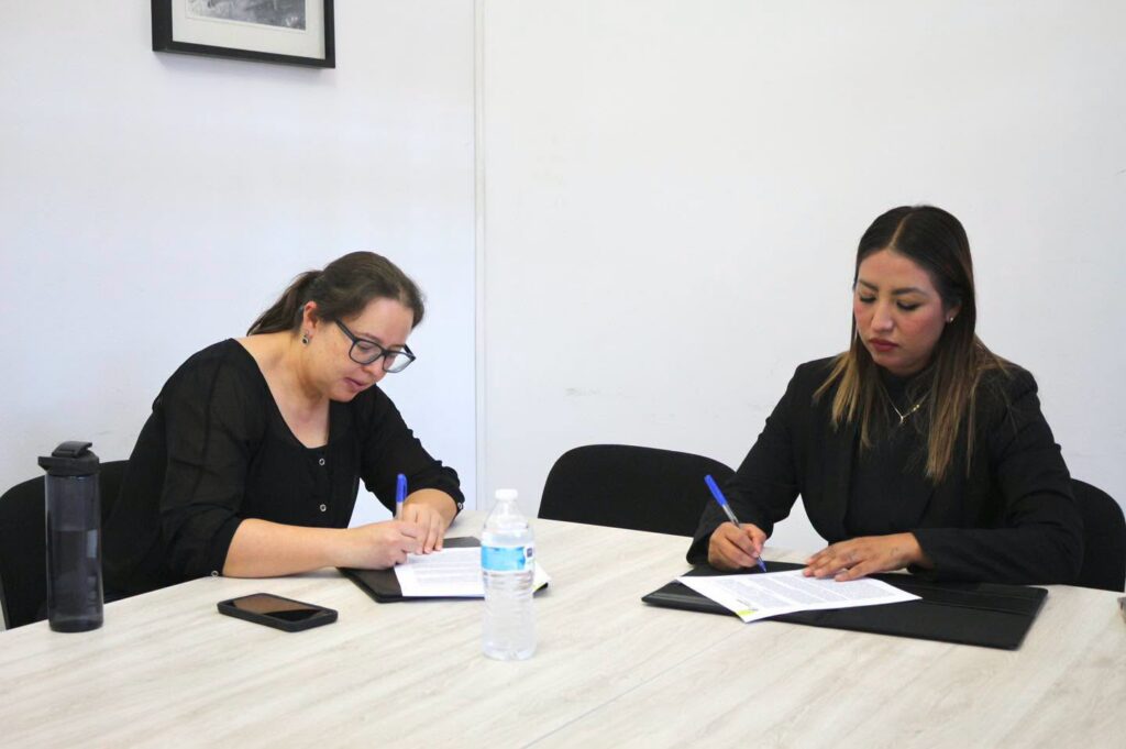 Semujeres firma convenio con Apoyaré para fortalecer la atención a niñas, niños y adolescentes
